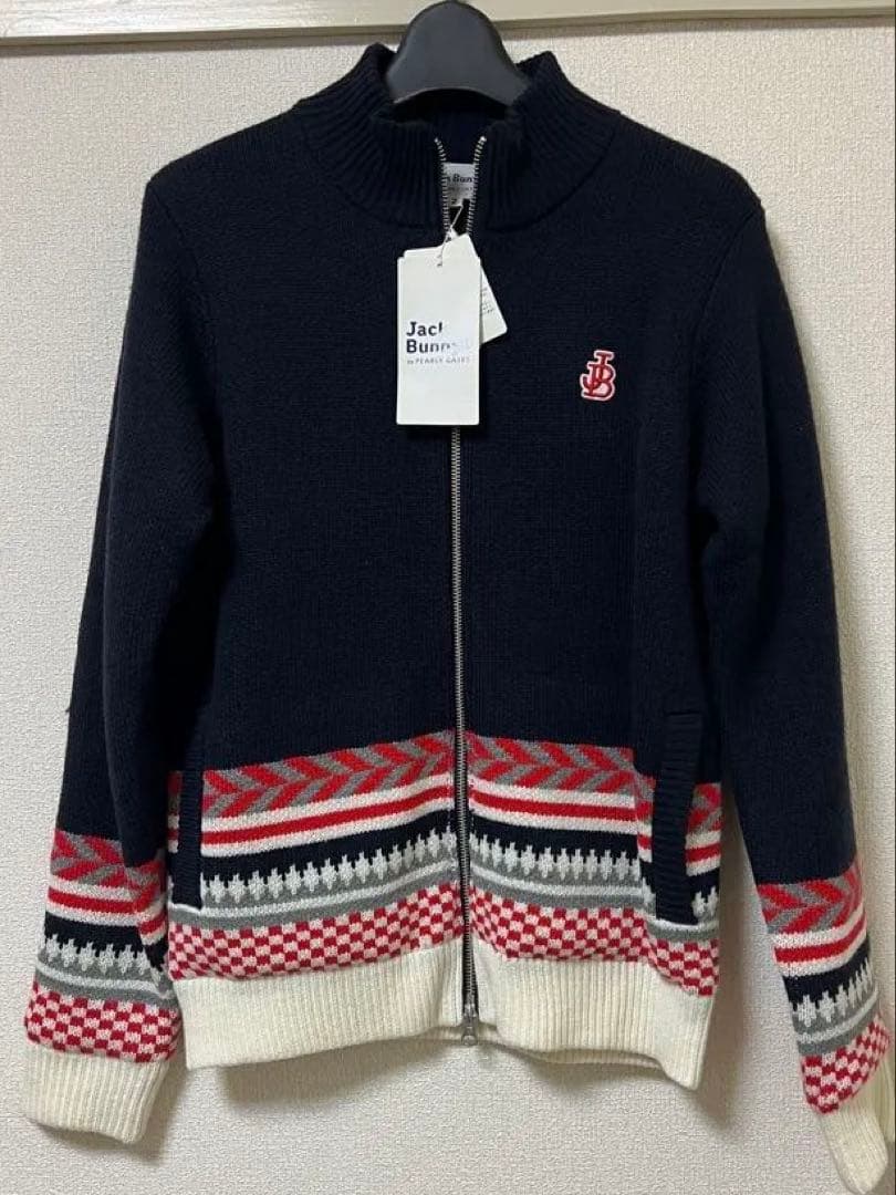 【新品・タグ付】Jack Bunny! ジップアップニットジャケット　サイズ2