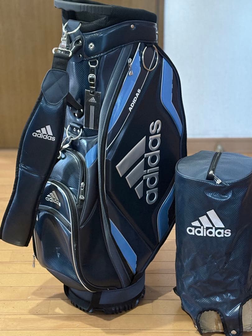 アスリート　アディダス　キャディバッグ　カート型