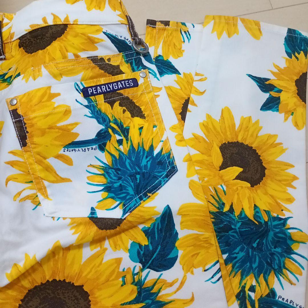 パーリーゲイツレディース可愛いひまわりパンツサイズ00