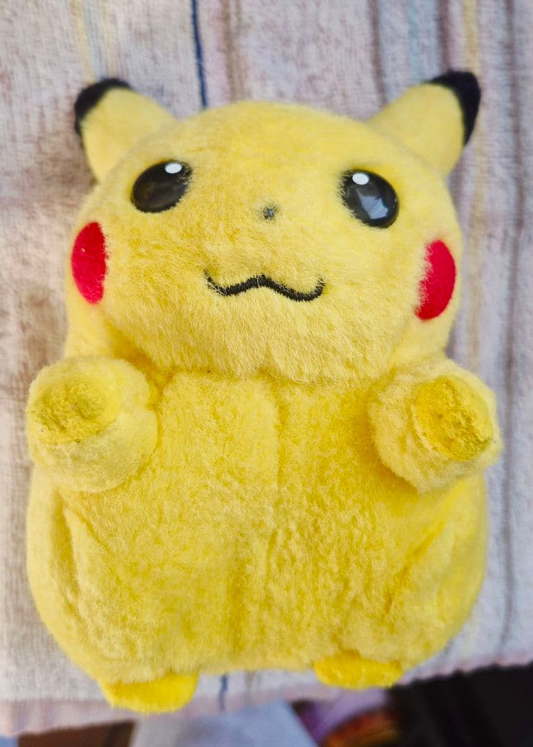 ピカチュウ ぬいぐるみ レトロ ぬい活