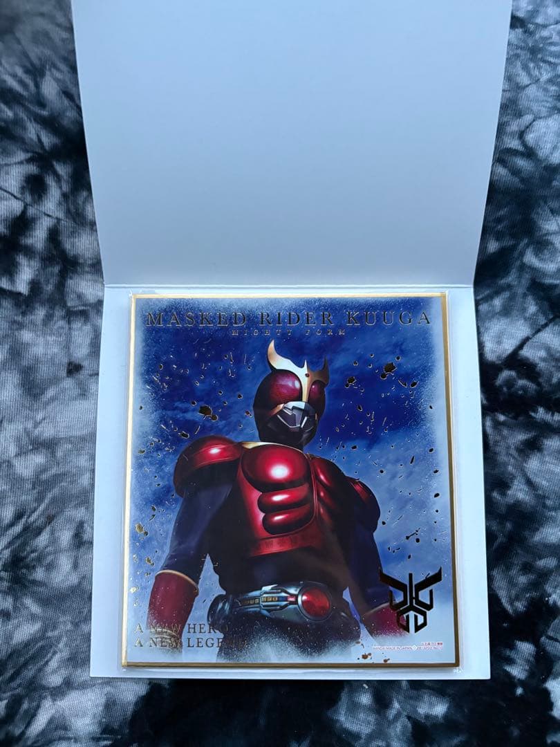 仮面ライダークウガ色紙アート
