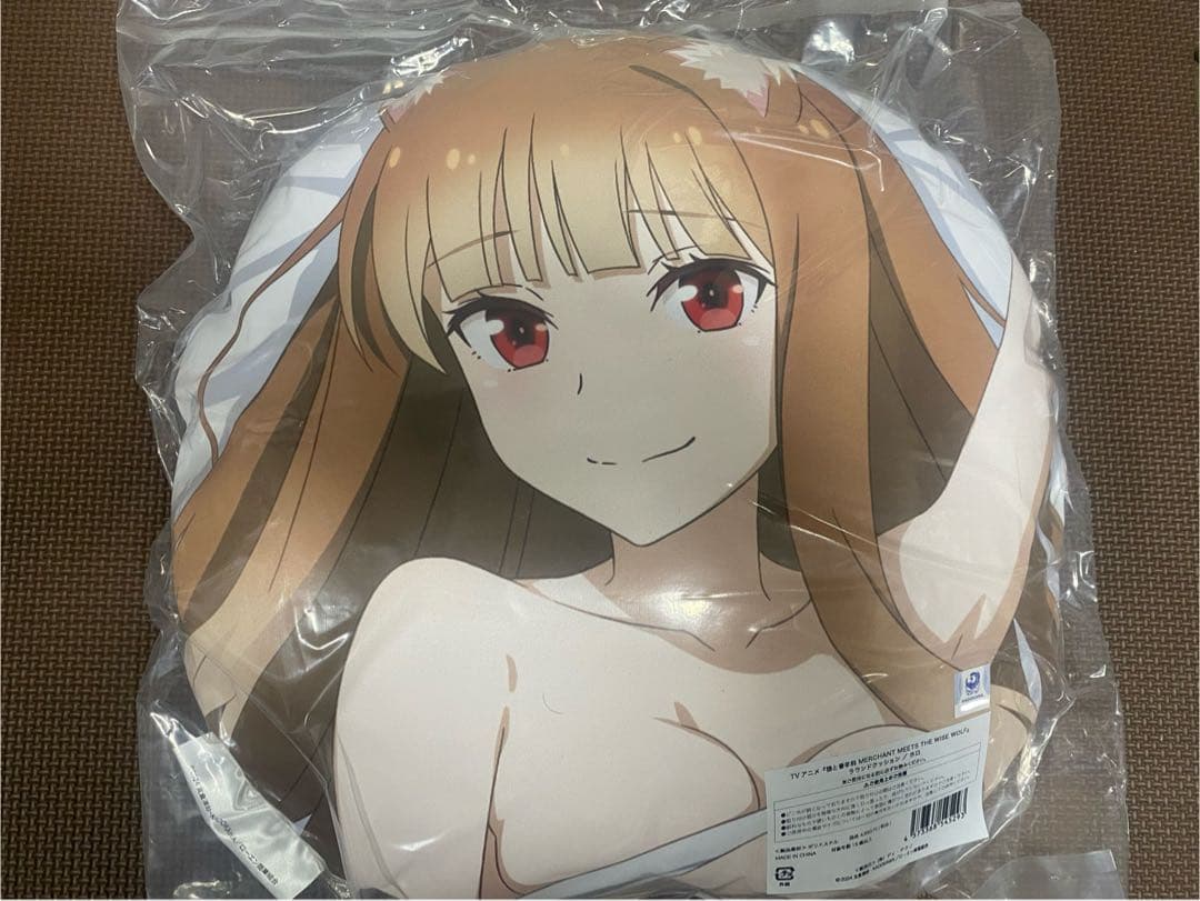 完全受注生産 狼と香辛料 Mios ミオス ホロ ラウンドクッション