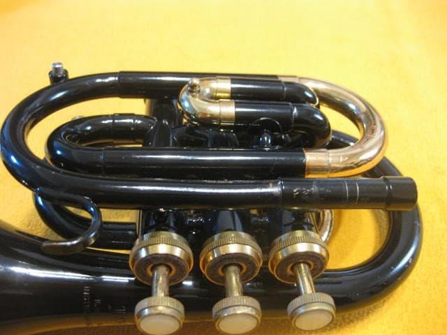 ジュピター　ポケットトランペット(黒)