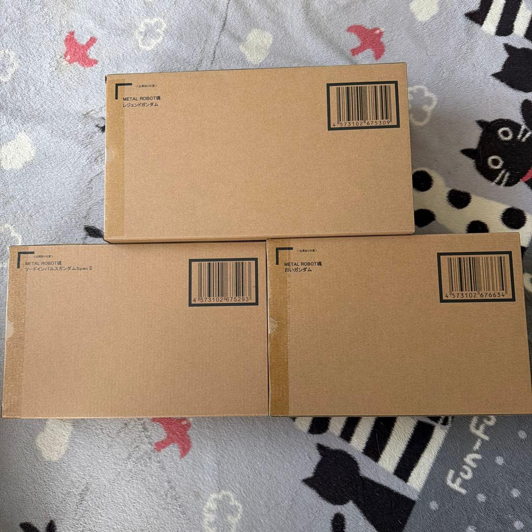 新品未開封　プレバン限定　L ROBOT魂 超合金　 3点SET