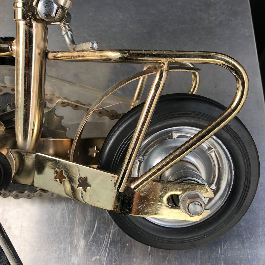 縁*様 豆チャリ　ミニ自転車　インテリア　ミニチャリ アンティーク　ヴィンテージ