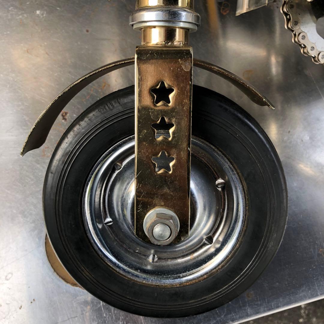 縁*様 豆チャリ　ミニ自転車　インテリア　ミニチャリ アンティーク　ヴィンテージ