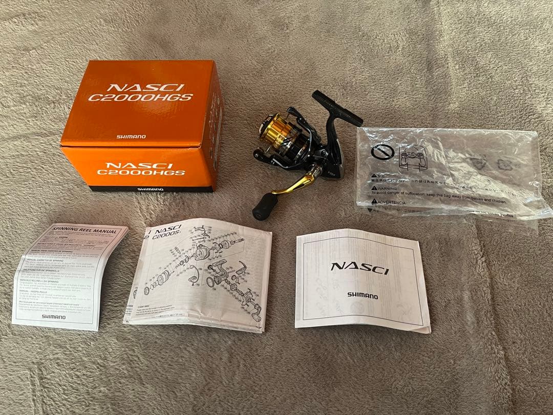 シマノ　16ナスキー C2000HGS 美品