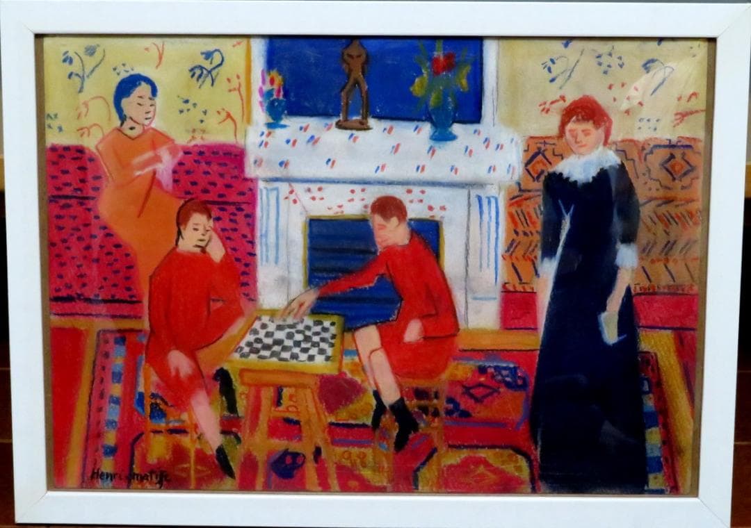 アンリ マティス アーティストの家族 ミクストメディア