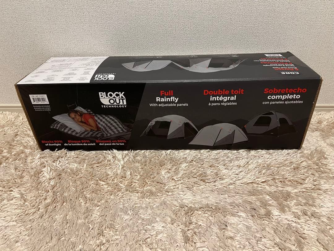 定価¥32,780【CORE コア】ブロックアウト テント 6人用 光遮断