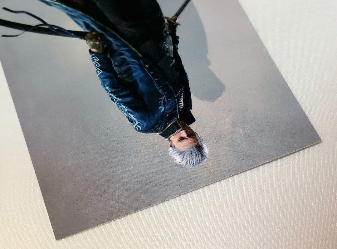 doklri−様　デビルメイクライ ブロマイド風ポストカード バージル