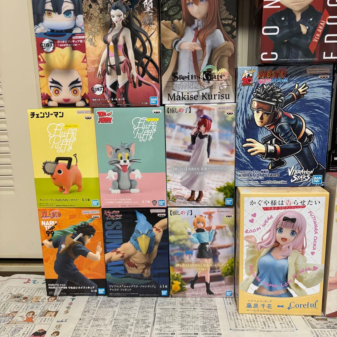 フィギュア 42点セット ポケモン、推しの子、チェンソーマン、鬼滅の刃 など