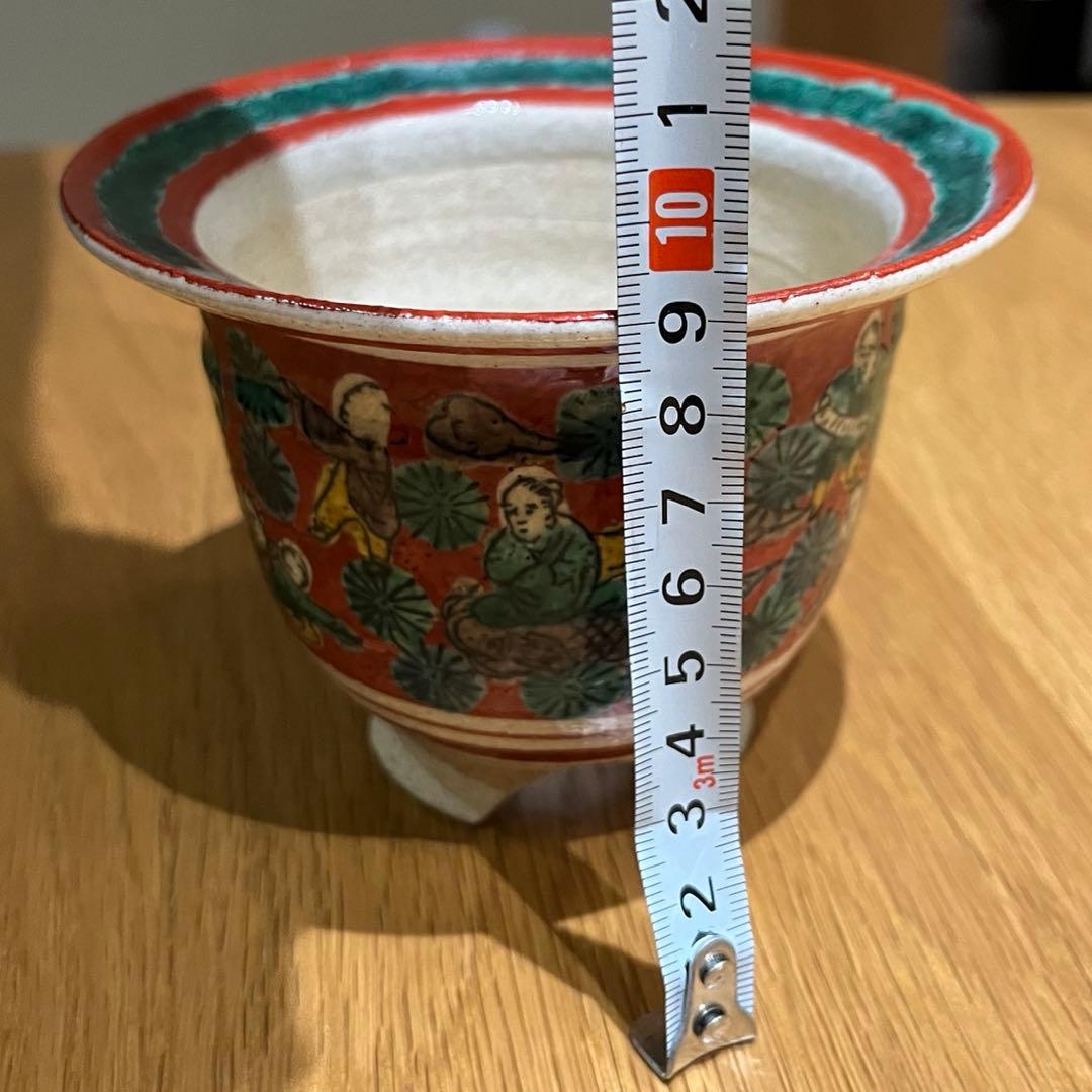 風蘭鉢　富貴蘭　九谷焼