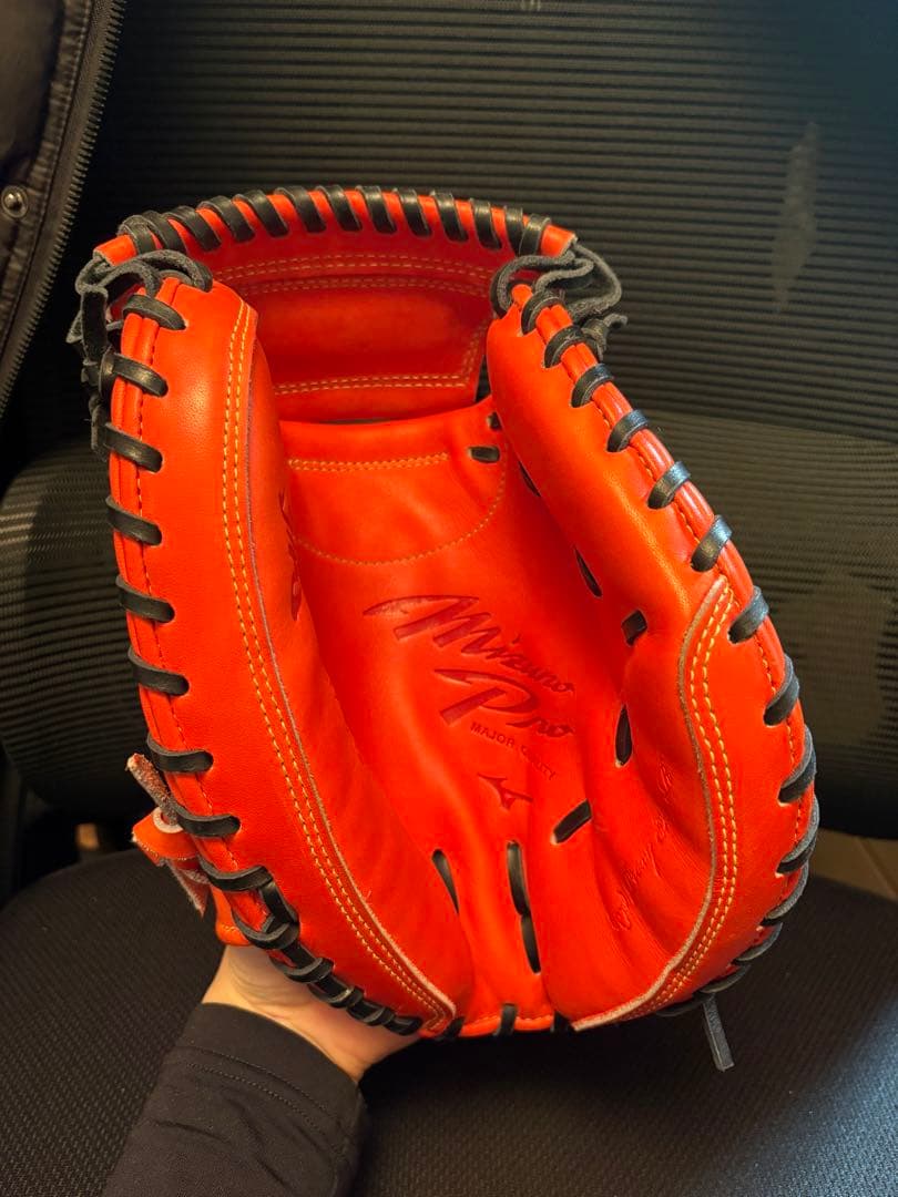 ミズノプロ　軟式キャッチャーミット號　炭谷モデル　袋付き
