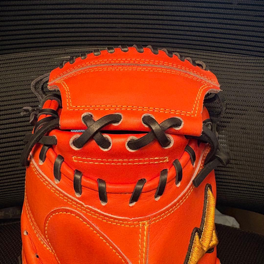 ミズノプロ　軟式キャッチャーミット號　炭谷モデル　袋付き