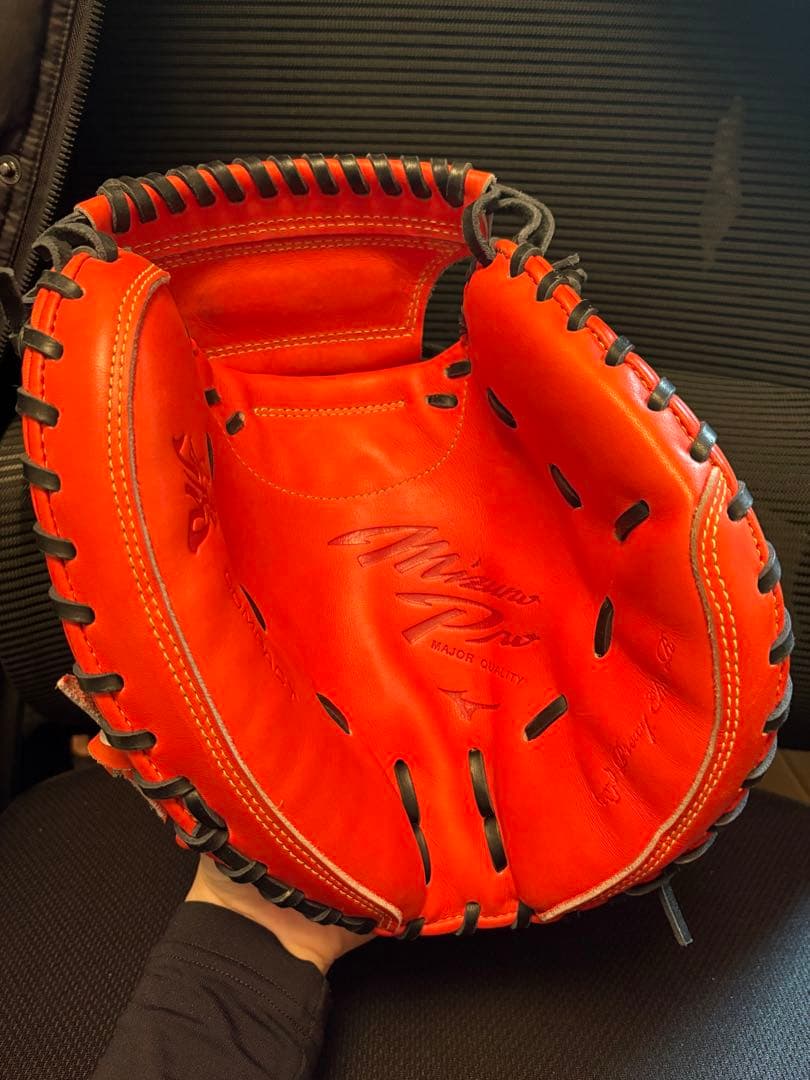 ミズノプロ　軟式キャッチャーミット號　炭谷モデル　袋付き