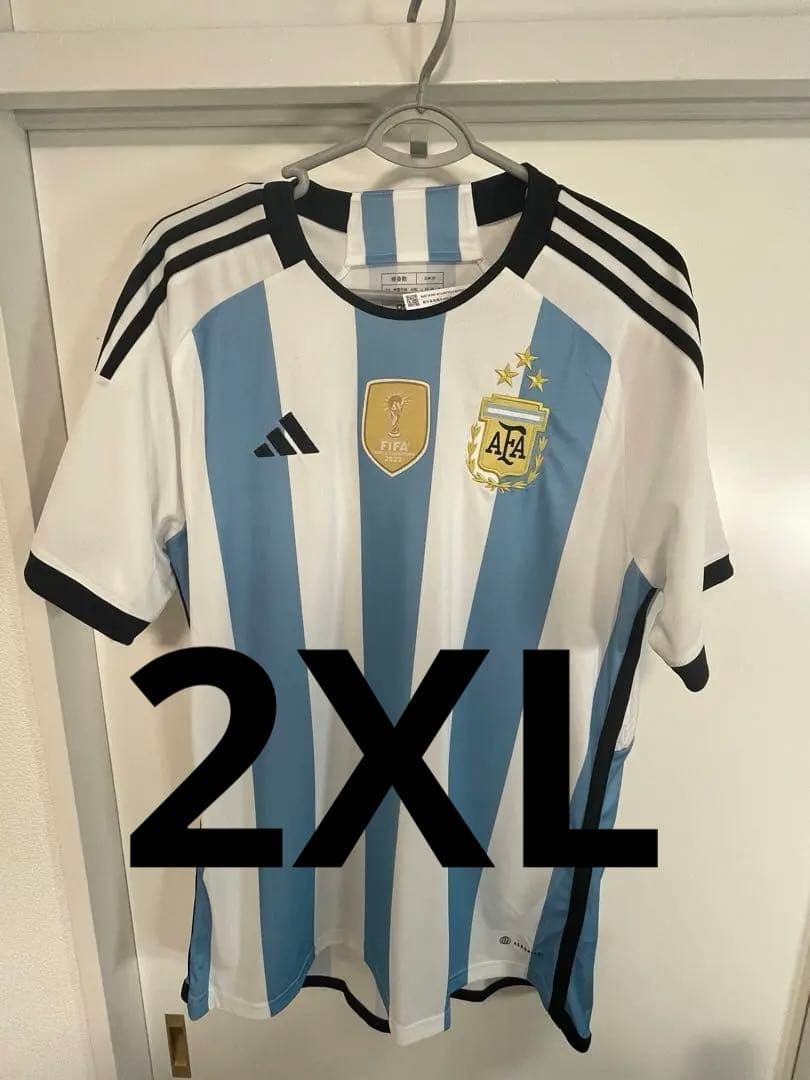 アルゼンチン代表 2XL ~ 2023 ホーム 半袖レプリカユニフォーム