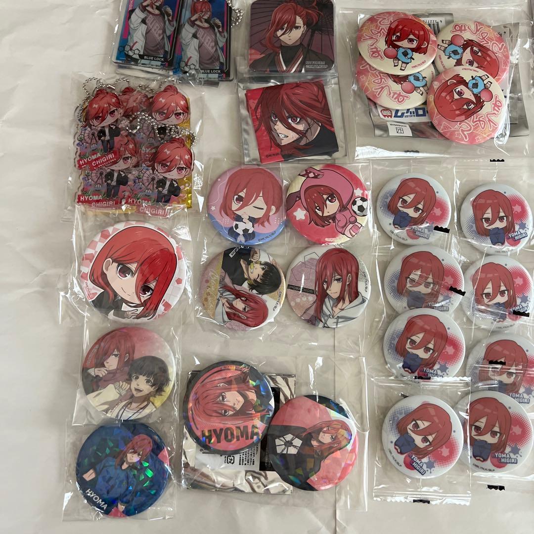 ブルーロック　千切　豹馬　グッズ　まとめて　缶バッジ　アクリルスタンド