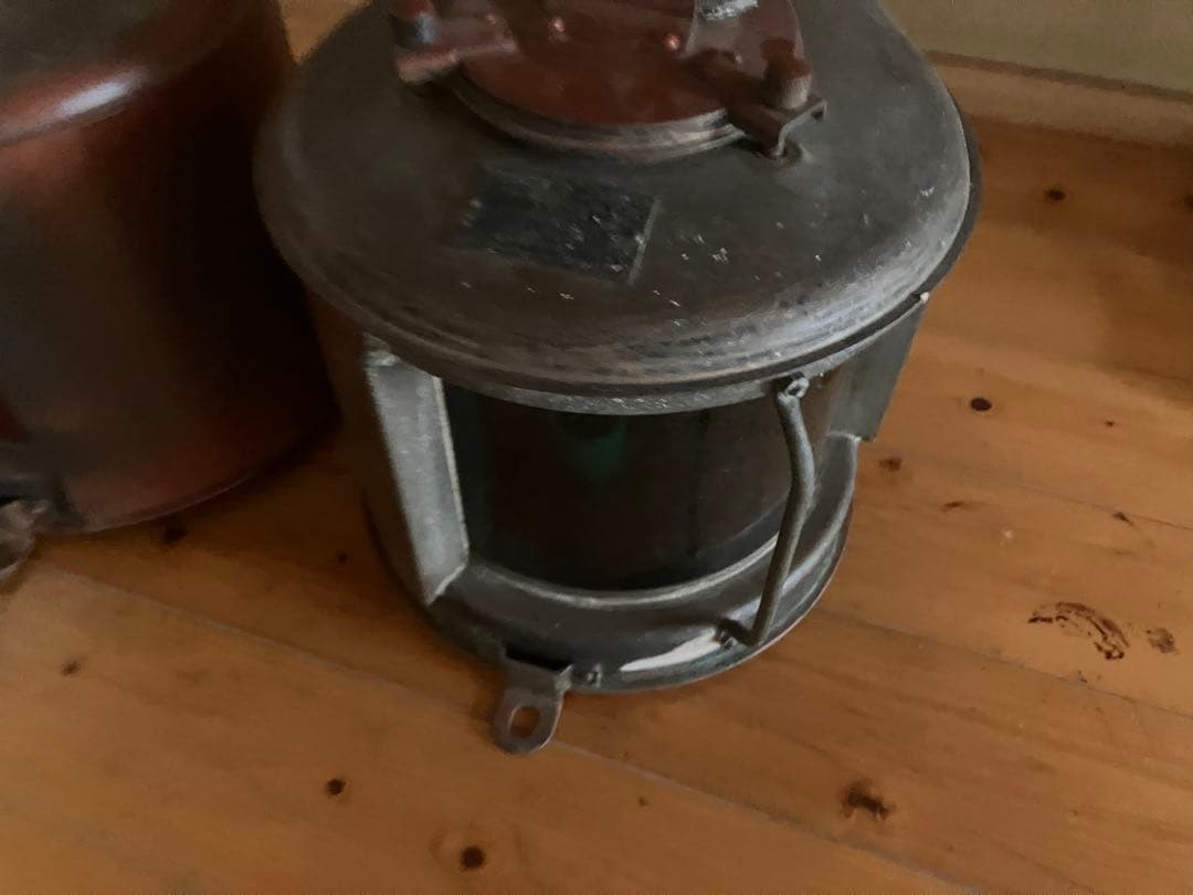 【アンティーク】船の前照灯