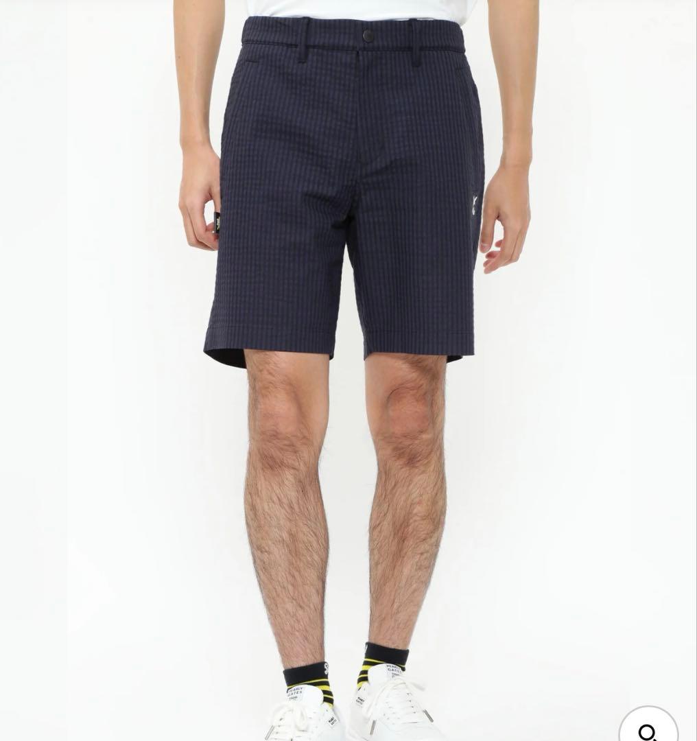 PEARLY GATES 【ポケモン】C/Peサッカーストライプショートパンツ