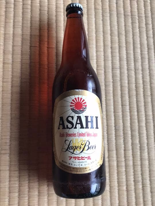 82年6月下旬製造　未開栓　アサヒビール　ビンテージ