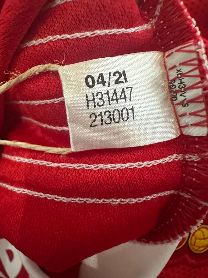 【新品/タグ付き】21/22 マンチェスター・U ♯ C・ロナウド 2XOサイズ