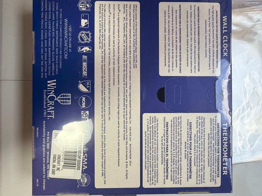 ロサンゼルス・ドジャース ワールドシリーズ　2025 記念壁掛け時計 大谷翔平