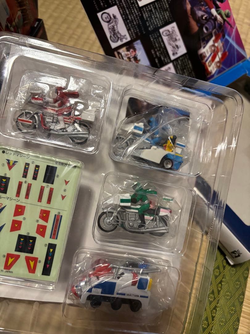 【昭和レトロ】ゴレンジャー戦隊ヒーロー フィギュアセット