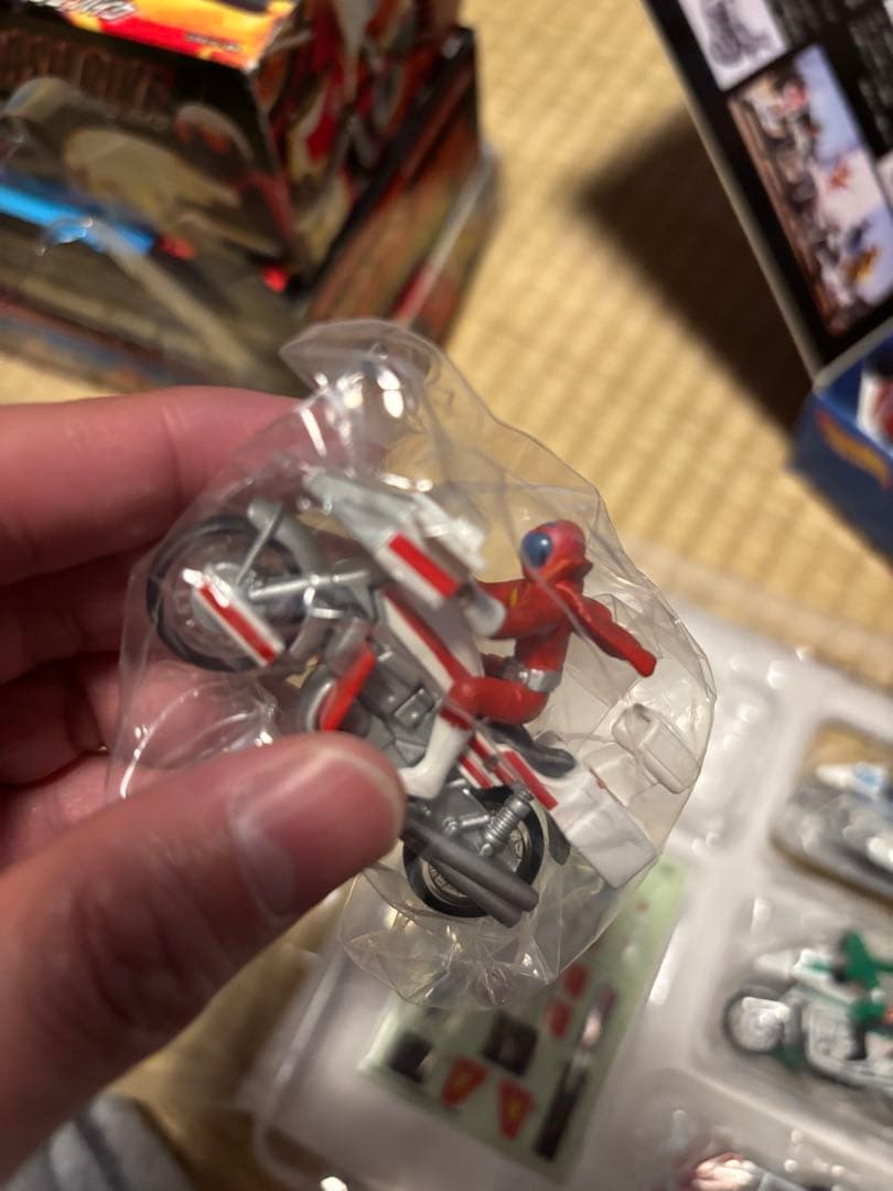 【昭和レトロ】ゴレンジャー戦隊ヒーロー フィギュアセット