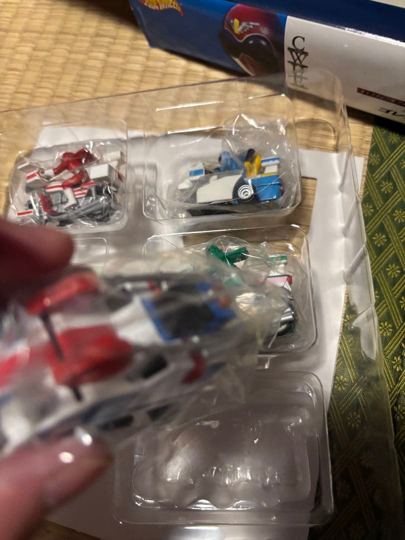 【昭和レトロ】ゴレンジャー戦隊ヒーロー フィギュアセット