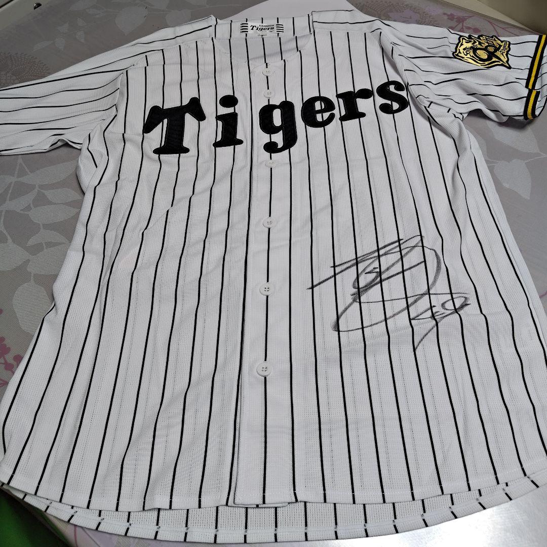 阪神タイガース レプリカユニフォーム Lサイズ 大竹耕太郎サイン入り49