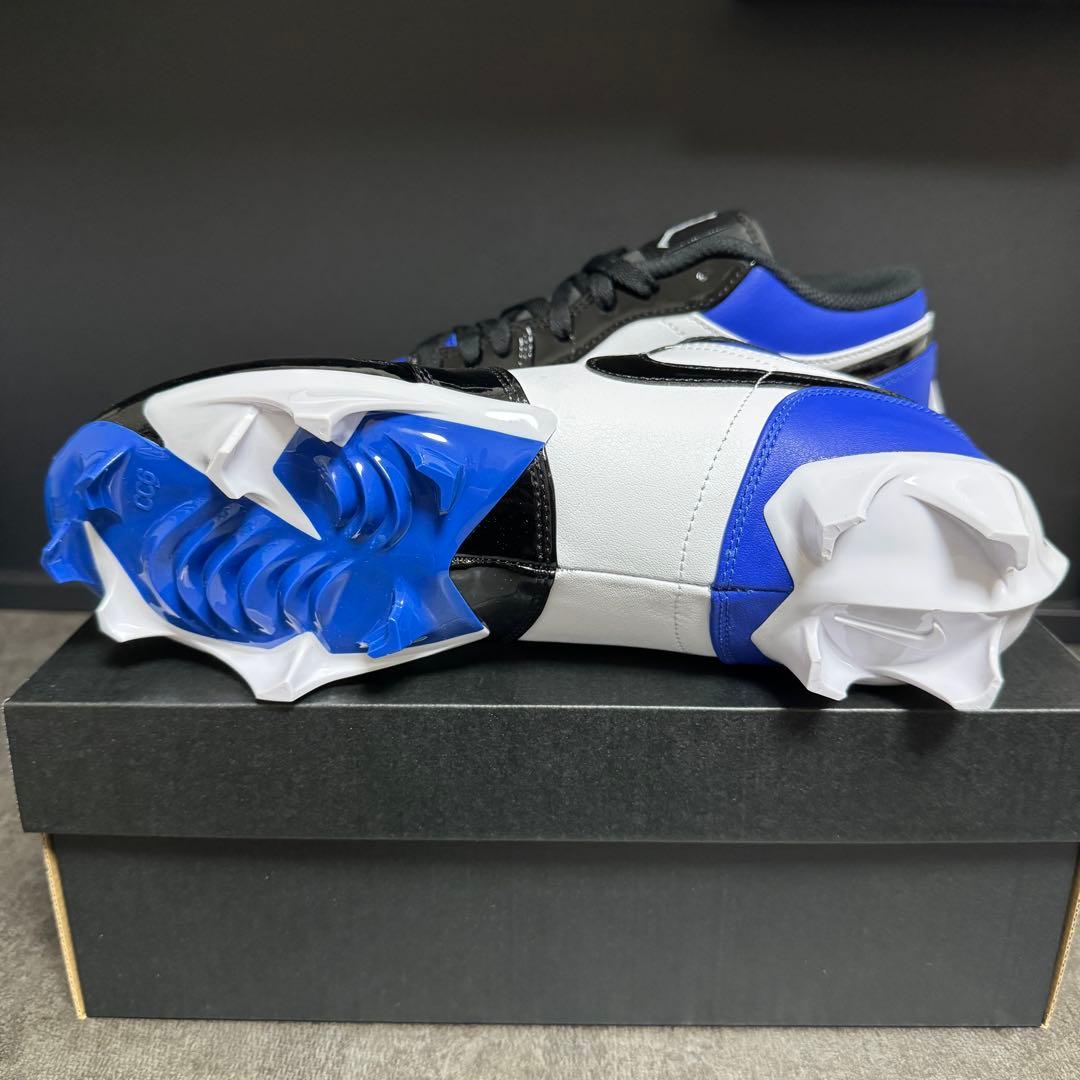 NIKE jordan low アメフト フットボール スパイク ジョーダン 青