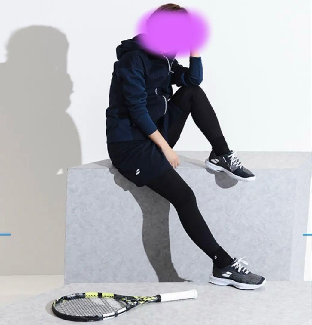 バボラ テニス パーカー ジャケット レディース BWT4176 ネイビー L