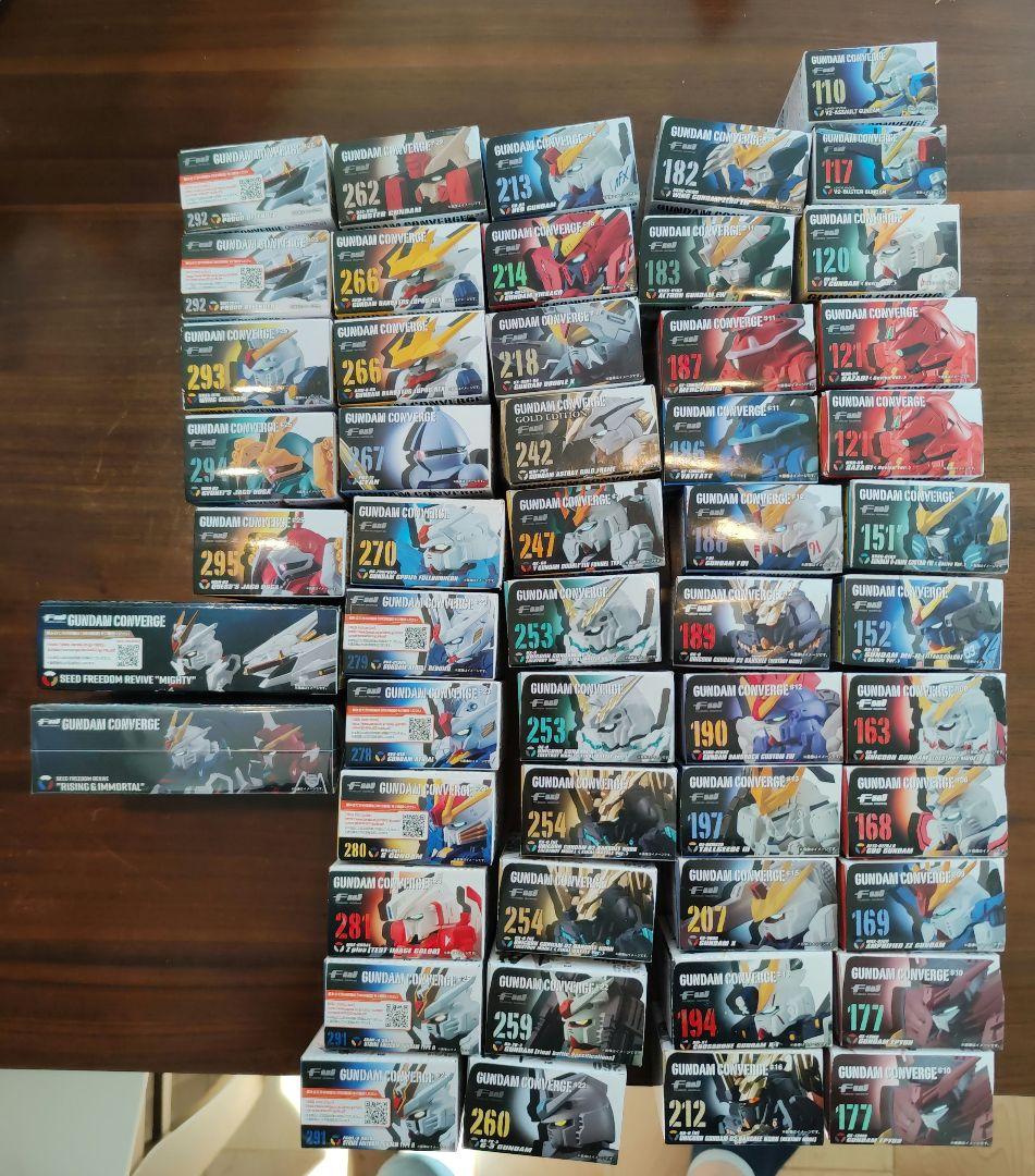 GUNDAM CONVERG まとめ売り52セット