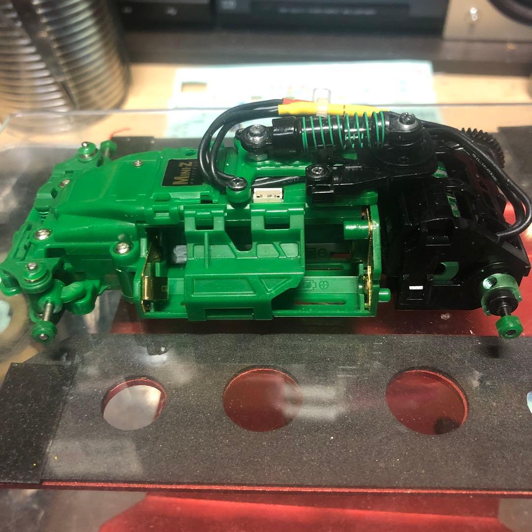 M*a様 京商ミニッツ、MR-03EVO緑シャシー緑モーター、