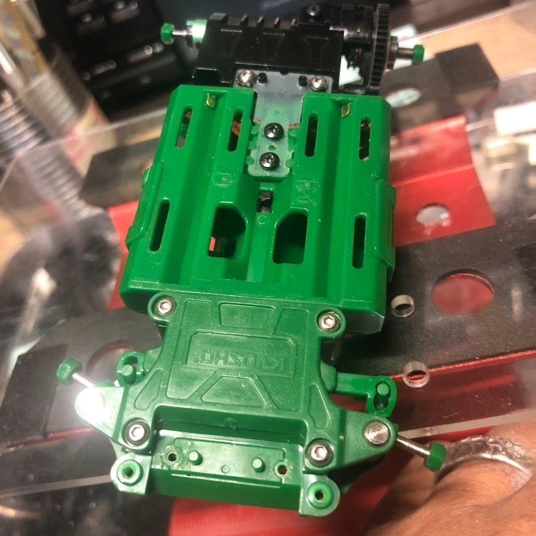 M*a様 京商ミニッツ、MR-03EVO緑シャシー緑モーター、