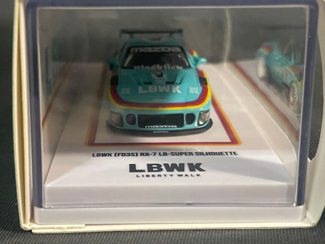 イノモデル 1/64 マツダ RX7 (FD3S) LB-WORKS 2台セット