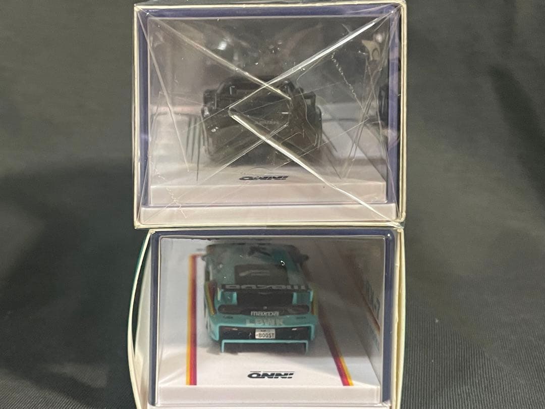 イノモデル 1/64 マツダ RX7 (FD3S) LB-WORKS 2台セット