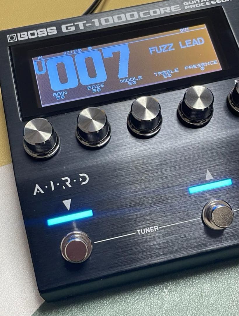 BOSS GT-1000CORE FS-7フットスイッチ付き