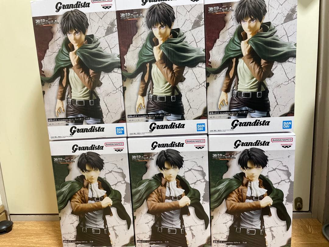 進撃の巨人　エレン　リヴァイ　grandista