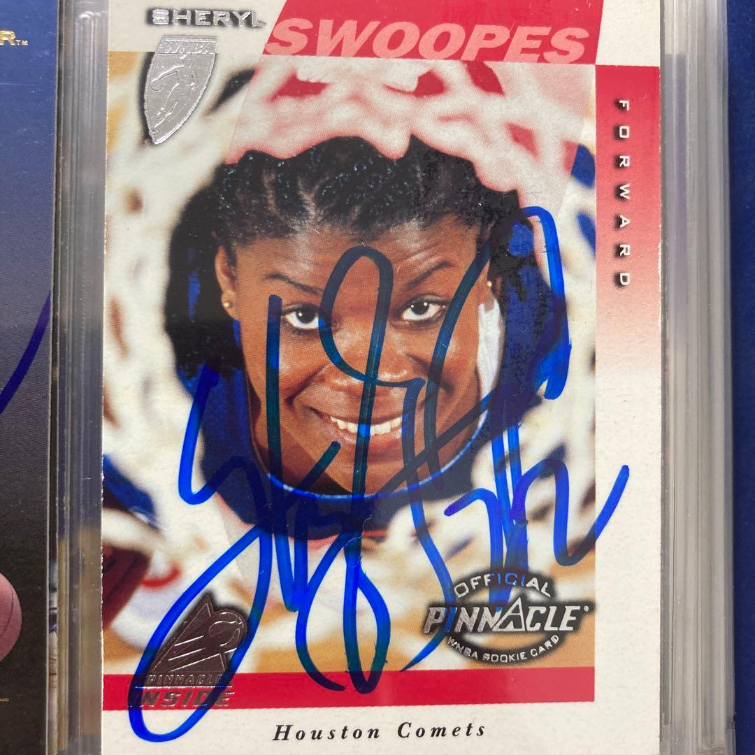 WNBA Sheryl Swoopes RC HOF サインカード