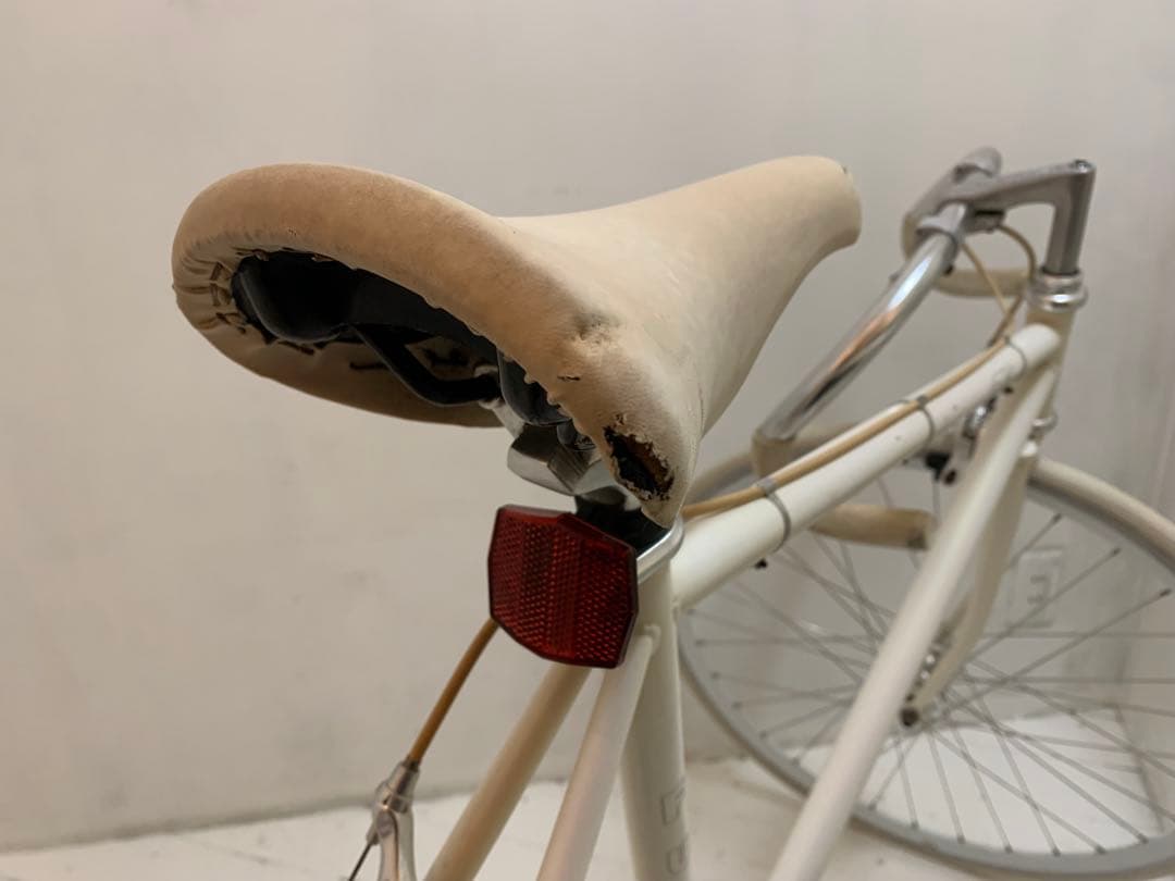 FUJI FEATHER フジ フェザー ピストバイク オーロラホワイト 54