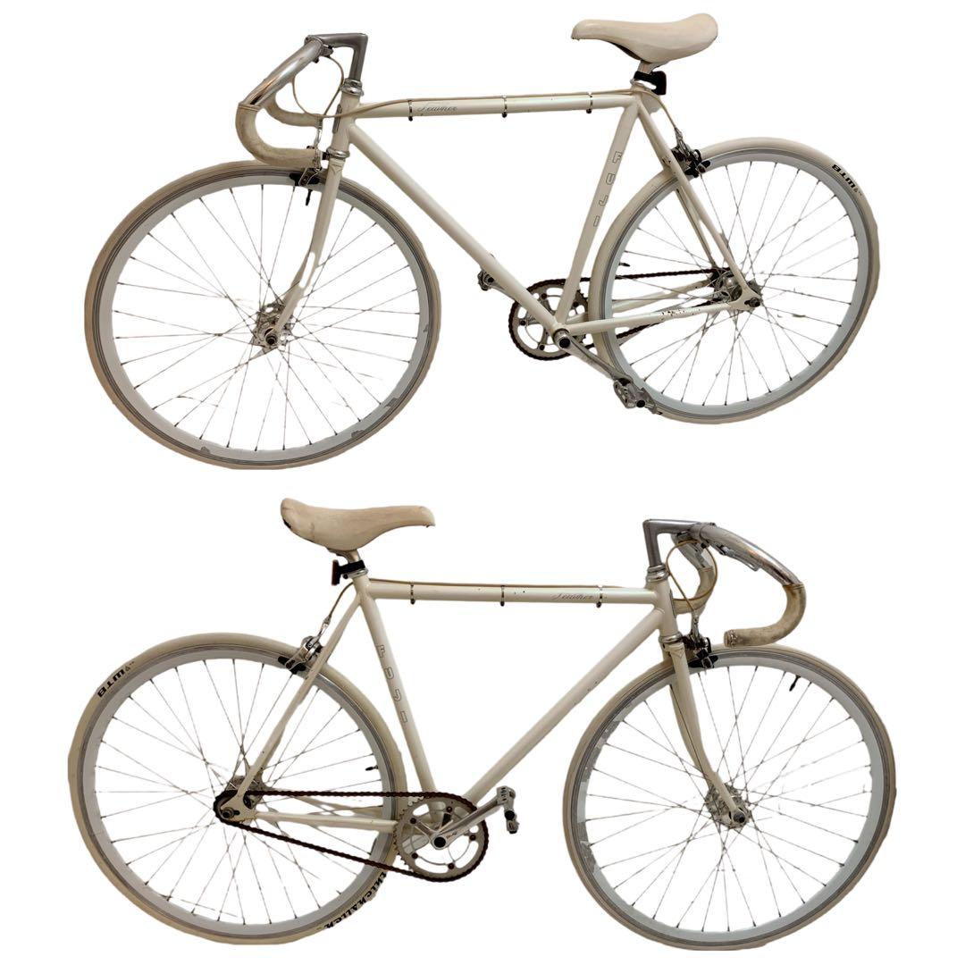 FUJI FEATHER フジ フェザー ピストバイク オーロラホワイト 54