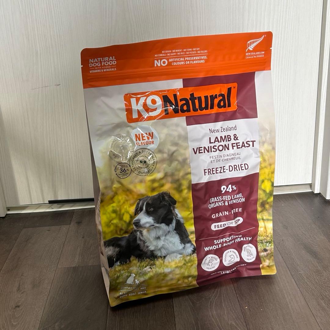 K9 Natural ラム & ベニソン　１、8Kg