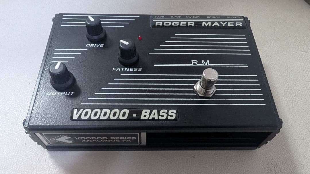【レア】ROGER MAYER VOODOO-BASS ベースエフェクター
