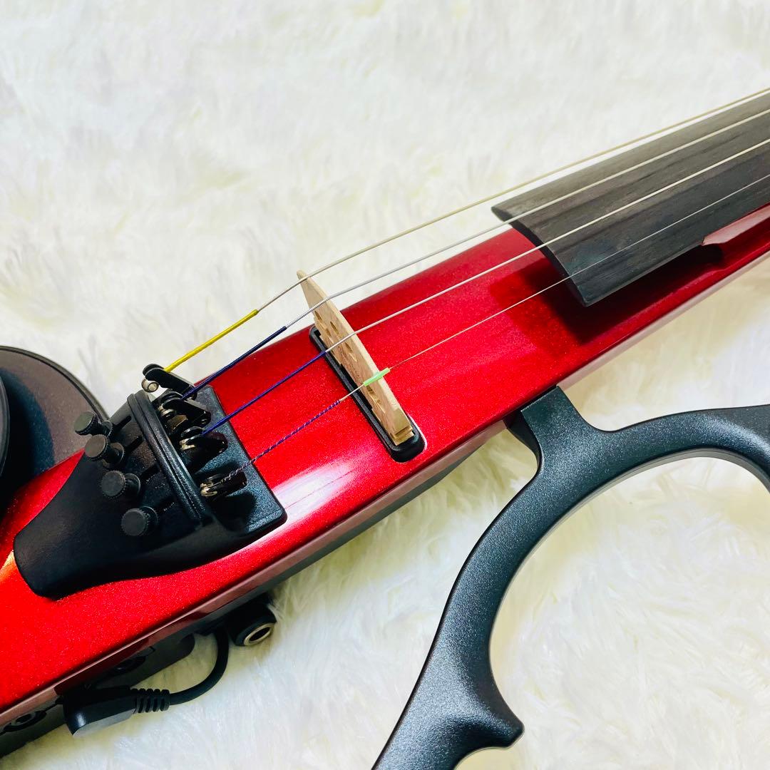 超美品　交換用弦付き　YAMAHA SV-120 サイレントバイオリン　ヤマハ