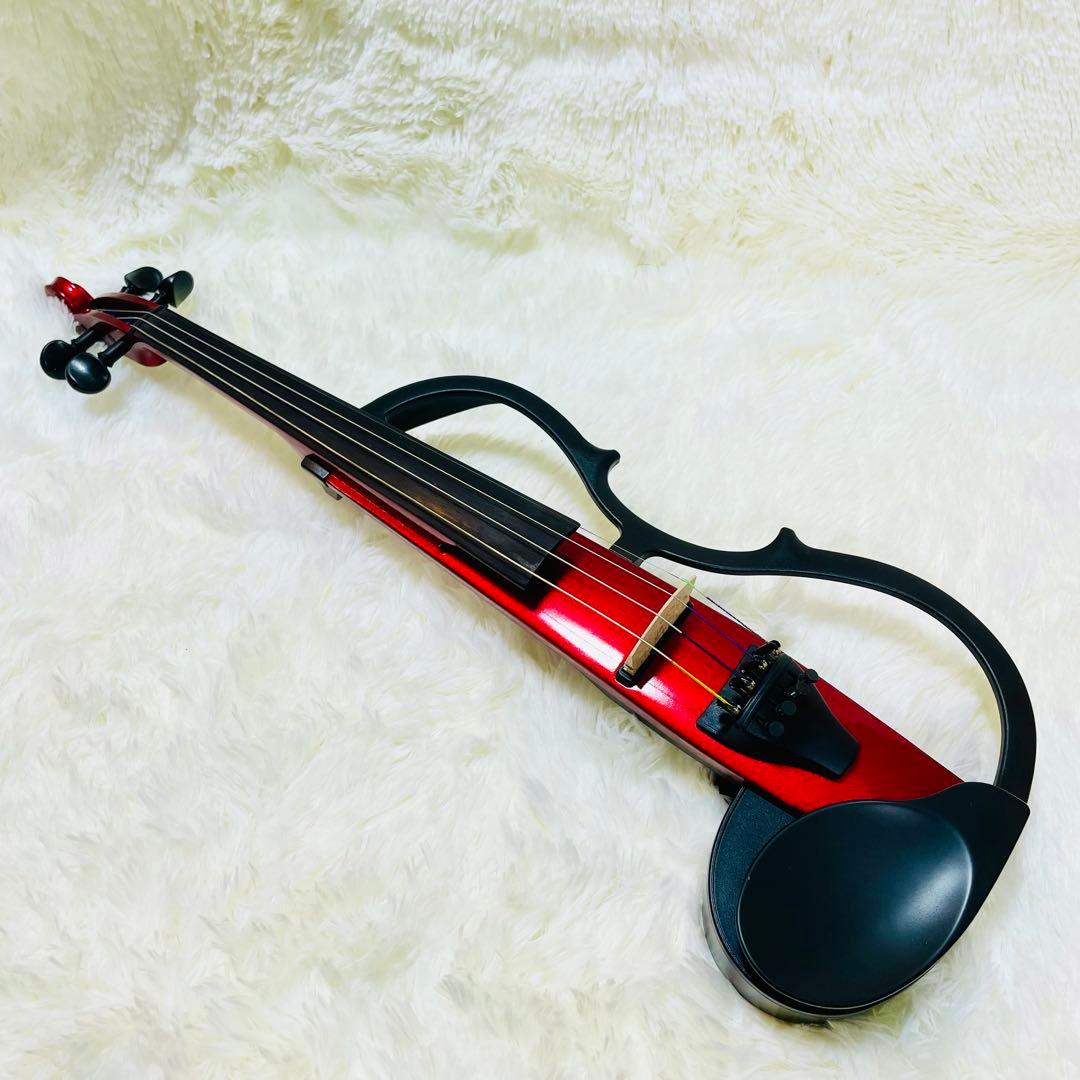超美品　交換用弦付き　YAMAHA SV-120 サイレントバイオリン　ヤマハ