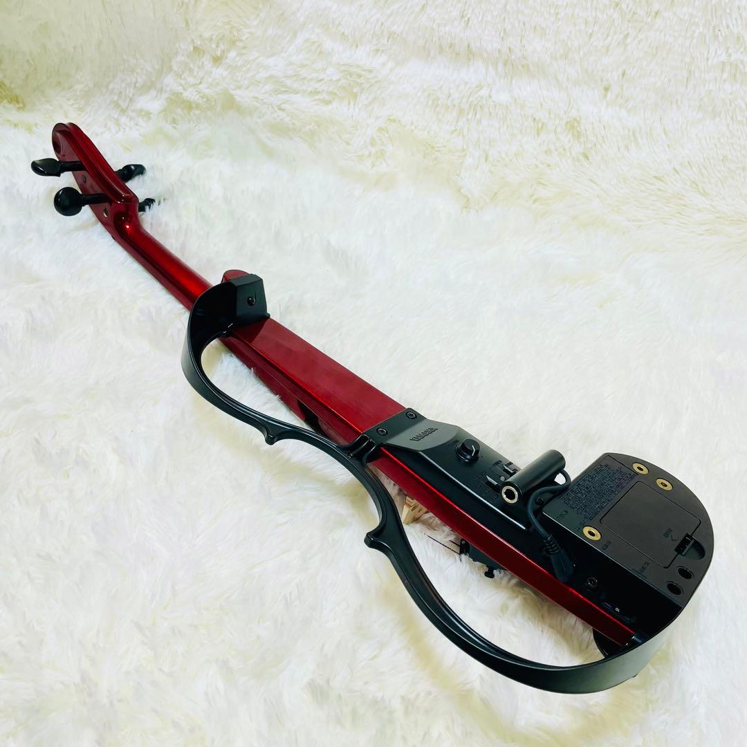超美品　交換用弦付き　YAMAHA SV-120 サイレントバイオリン　ヤマハ