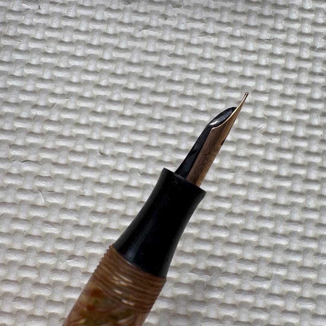 sailor セーラー 万年筆 箱あり　セルロイド　べっ甲