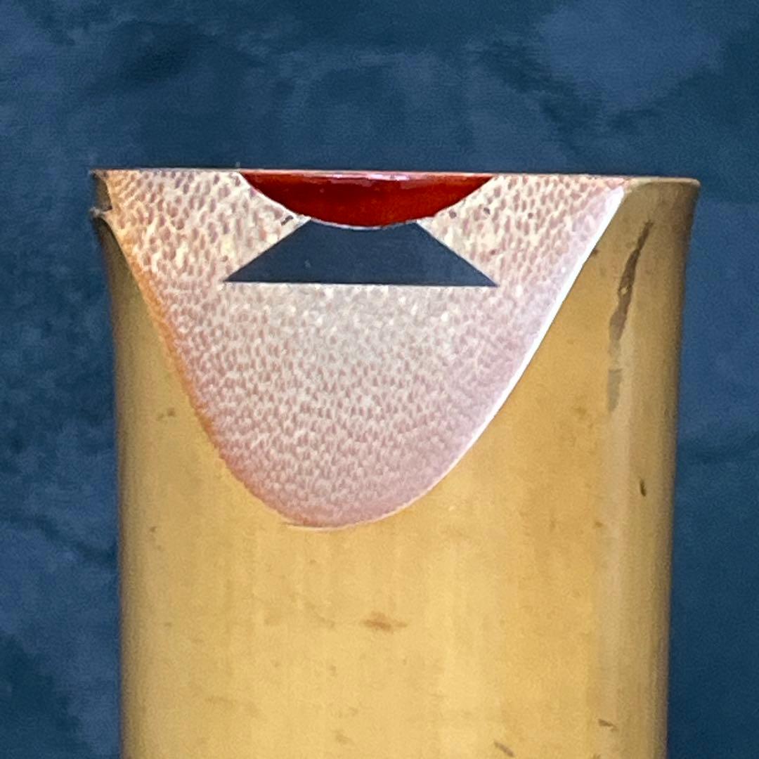 尺八 琴古流 在銘 3印 籐巻き 銀三線 七孔 【音出し確認済み】【良品】