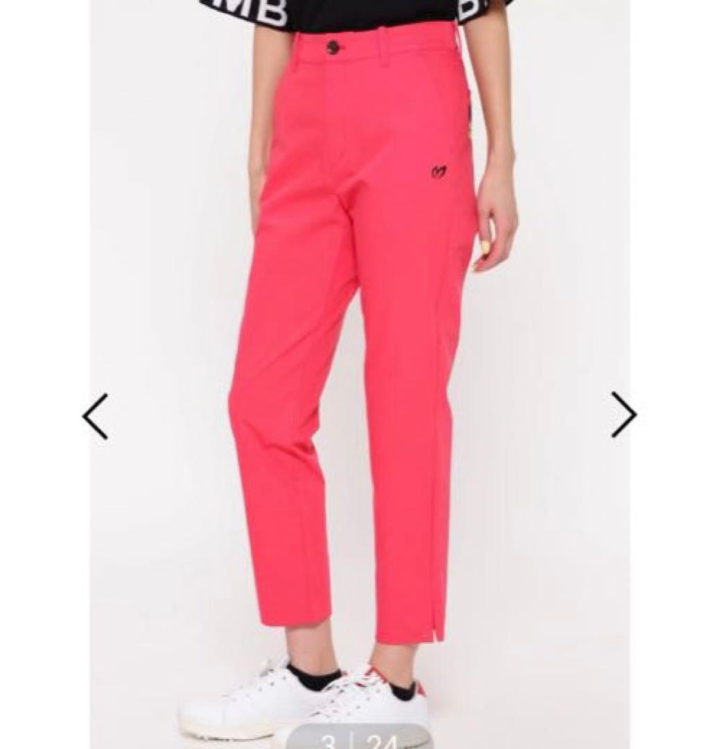 新品マスターバニー★2WAYストレッチ高密度ドビーパンツ0ピンク